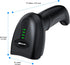 Bluetooth Wireless Barcode Scanner with Stand,Alacrity 3-in-1(Bluetooth & 2.4GHz Wireless & USB Wired) Bar Code Reader,1800mA*H Rechargeable Batte...