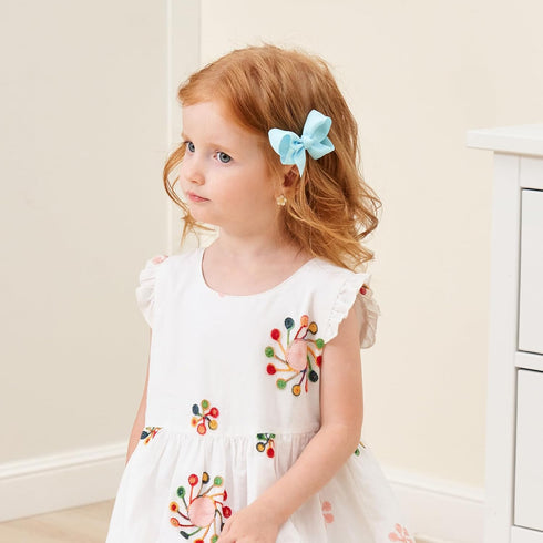 58pcs 3 Inches Grosgrain Ribbon Pinwheel Hair Bows Alligator Clips Hair Barrettes Accessories for Baby Girls Kids Toddlers Teens 29 Colors in Pair...