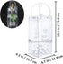 3 Pack Portable Ice Wine Bag, Collapsible Clear PVC Pouch Wine Cooler Bag, Wine Cold Bag with Handle for Champagne, Cold Beer, White Wine, Chilled...