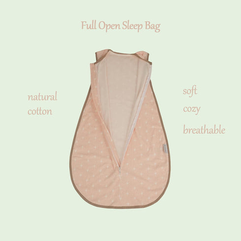 Baby Sleep Sack Natural Cotton Toddler Wearable Blanket 2-3T 36 Months Sleeveless 4 Season Lightweight Unisex 18-24M Tog 1.0 Sleeping Bag Large Tr...
