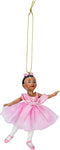 Kurt S. Adler African American Little Ballerina Christmas Tree Ornament,Resin, C8751 New...