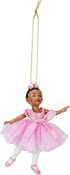 Kurt S. Adler African American Little Ballerina Christmas Tree Ornament,Resin, C8751 New...