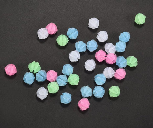 Spoke Decorations Bicycle Wheel Spokes Luminous Plastic Beads...