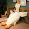 Goose Stuffed Animal Giant White Goose Plush Pillow,Cute Duck Toy Soft Hugging Swan Plush Pillow Gifts for Kids Adults...