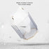 Wolf - Head Aesthetic Air Humidifier – Durable ABS, Dust Dispersion, Decorative Design for Home and Gamers(black)...