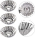 12 Pcs Aluminum Alloy Cake Pie Tins Mini Tart Pie Pan Cake Cup Jelly Mold Bakeware Cake Pans for Pie Tart Cake Baking Tool...