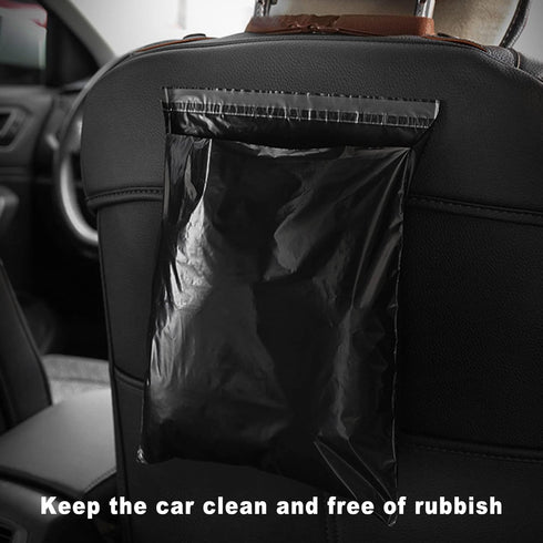 Disposable Car Trash Bags Pack of 100, Vomit Bags, Portable Self Adhesive Cleaning Bags, Easy Stick on and Hanging, for Cars Kitchens Bedrooms Off...