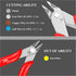 2 Pack Flush Cutters MC-170, MONVICT Wire Cutters 5 Inch Side Cutting Pliers Precision Cutter Tools Ultra Sharp Micro Wire Cutters for Cables Wire...