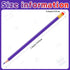 Zhanmai 24 Pieces Checking Erasable Pencils Pencils Pre-Sharpened #2 HB with Erasable Tops for Checking Map Coloring Tests Grading(Purple)...