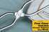 Stainless Steel Kitchen Scissor Tongs Set, 2-Piece (10/13 Inch) for Cooking, Grilling, Serving, and Barbecue...