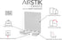 AIRSTIK Cradle Glass Mount Phone Holder Reusable TikTok Facetime Compatible with iPhone iPad Cell Phone for Bathroom Kitchen Shower Dorm Office Ma...