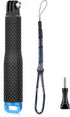 7''-23''Waterproof Pole Selfie Stick Pocket Size Underwater Handle Grip Monopod Alumium for Gopro Hero Session Max Insta360 AKASO DJI OSMO Digital...