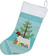 Caroline's Treasures BB9253CS Boer Goat Christmas Christmas Stocking, Teal Fireplace Hanging Stockings Christmas Season Party Decor Family Holiday...