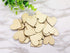 Shapenty Unfinished Wooden Hearts Bulk Blank Wood Slices Discs DIY Craft Cutout Pieces for Wedding Guest Signing Book Frame Album Valentine Christ...