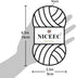 NICEEC 3 Skeins Chenille Yarn Blanket Yarn for Knitting Fancy Yarn for Crochet Weaving DIY Craft Total Length 3×40m (3×44yds, 3×100g) _Army Green...
