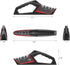 Cangshan SHARK Series 1026818 4-Stage Knife Sharpener, Red...