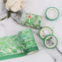 CCINEE 12 Rolls Green Washi Tape Set,Tropical Greenery Leaves Masking Tape for Bullet Journal Scrapbooking Planners Craft Supply...