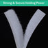 3/4 Inch Sew on Hook and Loop Strips | Easy to Sew | Excellent Grip | Non-Adhesive Back Nylon Fabric Fastener Strips for Clothing Sewing Crafts an...