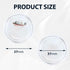 20 Pack Clear Button Pins 1.5 inch DIY Button Pins Kit Make Your Own Acrylic Buttons with Sublimation Button Maker Set for for Christmas Craft Sup...