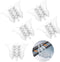 5 PCS Sliding Door Lock Durable Sliding Door Child Lock Child Safety Sliding Glass Door Lock No Drill Toddler Childproof Slider Door Window Stop f...