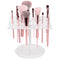 54 Holes Acrylic Brush Holder Makeup Brush Drying Rack Brush Dryer Collapsible Makeup Brush Holder Makeup Brush Dryer Stand for Acrylic Nail Brush...