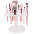 54 Holes Acrylic Brush Holder Makeup Brush Drying Rack Brush Dryer Collapsible Makeup Brush Holder Makeup Brush Dryer Stand for Acrylic Nail Brush...