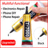 2Pcs/Bulk Clear Glue B7000 T7000 Black Glue 50ML for Cell Phones Repair Rhinestones Jewelry Glass Screen Electronic Component Clothes Fabric Texti...