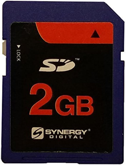 Synergy Digital Camera Memory Card, Compatible with Nikon D50 Digital Camera Memory Card 2GB Standard Secure Digital (SD) Memory Card...