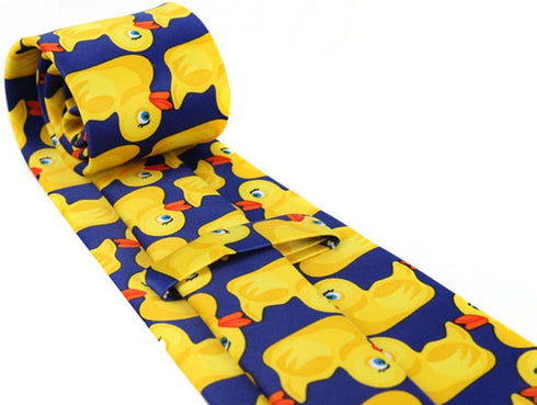Flairs New York Pet Lovers' Collection Necktie (Yellow Duckie the Ducky)...