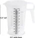 32oz (1 Quart) Measure Pitcher with Convenient Conversion Chart – Extra Strong Food Grade – Great for Cooking, Home Hobbies, Shop Oil and Fluids, ...