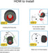Adhiper Silicone Earbuds Replacement Buds Pro Earbuds Earmuffs Earbuds Compatible for Samsung Galaxy Buds Pro Earbuds/SML Silicone Earbuds 3 Sizes...