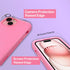 Coolwee Full Body Protective Hybrid 3 Layers Rugged for iPhone 15 Hot Pink Case - 6.1 inch, Heavy Duty Shockproof for Girls with Camera & Screen P...