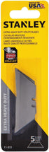 Stanley 11-931 1991 Extra Heavy Duty Utility Blade, 5 Pack...