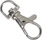 Bulk 50 Pack - Premium Metal Lobster Claw Clasp Hook Craft Findings - 1.5 Inch Clip with Trigger Snap and Round Eye Swivel D Ring by Specialist ID...