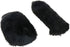2 Pcs Plush Car Handbrake and Gear Shift Knob Cover, Warm and Anti-Slip Protective Sleeves, Black...