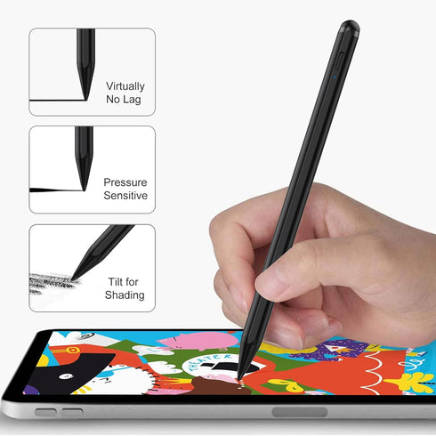 Black Replacement Tips for JAMJAKE K10 Stylus Pen (4 Pack)...