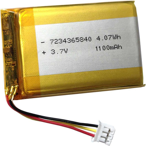 AOLIKES 1100mAh 3.7V Rechargeable Lipo Battery Replacement for Logitech G Astro A30, Astro Gaming A50, Astro Gaming A20 Wireless Headset...