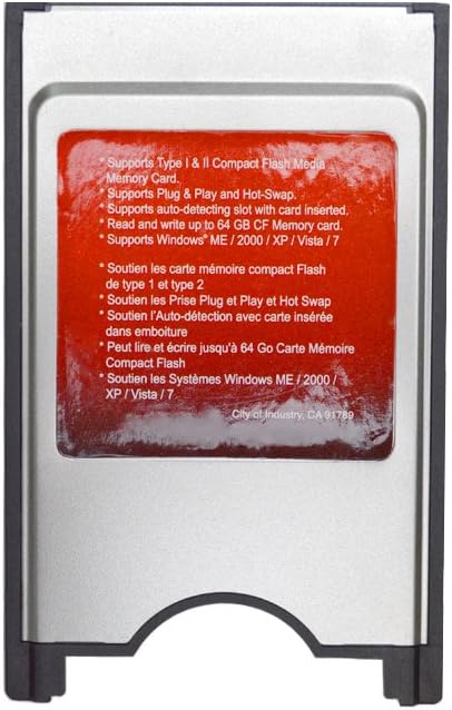 PCMCIA to Compact Flash Adapter (1138)...