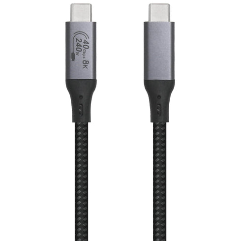 1-Foot USB4 Cable Compatible with Thunderbolt 3, Thunderbolt 4 and USB-C - Supports 8K HD Display, 40gbps Data Transfer, 240W Charging......