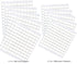 10 Sheet Foam Round Dots Double-Sided Adhesive 3D Craft Foam Tape for DIY Handmade Crafts,Card Making Or Office Supplies,1000 Pieces,2 Sizes (0.3 ...