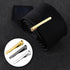 SAVITA 3pcs Tie Clips, Tie Pin Set Gold Silver Black Tie Pin Set for Men Classic Tie Clips for Men Daily Life Wedding Anniversary Business Father'...