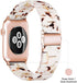 Light Apple Watch Band-Fashion Resin Apple Watch Series 8 Series 7 band, iWacth Bands, Apple Watch Bands for Women Compatible with Apple Watch Ser...