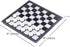 8x8 Board Checkers Draught 64 Squares, Table Game, Draughts, Checkers with Extendable Board 9x9 Inch, 12 Black 12 White Pieces Draughts 8x8 Board...
