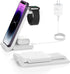 Wireless Charging Station, Foldable Charger Stand for iPhone 14/13/12/Pro/Plus/11/XS/XR/X/8/Samsung Galaxy, Wireless Charger 3 in 1 Compatible wit...