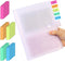BetterJonny 3x5 Index Card Organizer, Index Cards Clear Plastic Holder Organizer Pouches Book Recipe Card Holder Flash Cards Holder, 40 Page Hold ...
