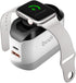 BUDI iPhone Fast Charger with Foldable Apple Watch Wireless Charging USB PD 38W Wall Charge Travel Charger for Apple Watch Block Wall Charger iPho...