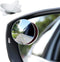 Car Blind Spot Mirror, 2" Round HD Glass Frameless Convex Rear View Mirror with wide angle Adjustable Stick for Cars SUV and Trucks, Pack of 2 (Ro...