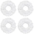 Replacement for Robot Cleaner Yeedi mop Station Accessories Parts X4 Mop X4 Side Brush X2 Filter (4)...