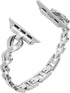 Dainty Heart Bands for Apple Watch 38mm 40mm 41mm 42mm, Bling Metal Strap for Women, Elegant Dressy Bracelet for iWatch Series 10/9/8/7/6/5/4/3/2/...