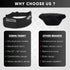 Kisma Running Fanny Pack and Sport Waist Belt for Runners, Hikers, and Travelers, Lightweight Moisture-Wicking Neoprene, Long Adjustable Strap to ...